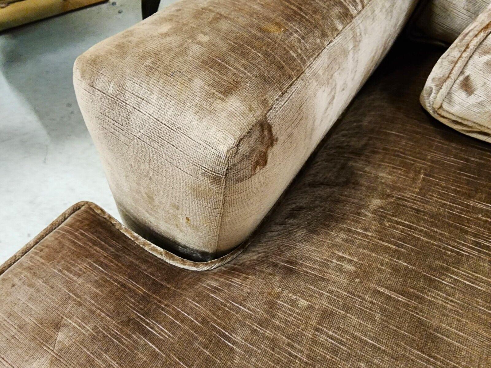 Oversized Lounge Chair in Velvet by Baker 2
