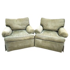 Used Oversized Lounge Chairs by HICKORY CHAIR - Set of 2