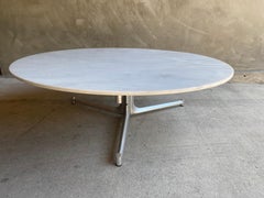 Oversized Marble Coffee Table, Fabricius & Kastholm, Denmark, 1960's