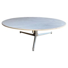 Table basse en marbre surdimensionnée, Fabricius & Kastholm, Danemark, années 1960