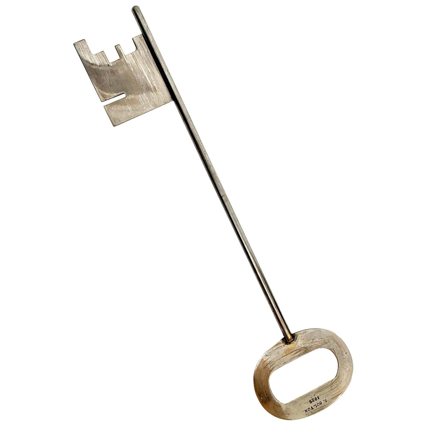 Oversized Metal Key Trade Sign For Sale at 1stDibs | oversized key