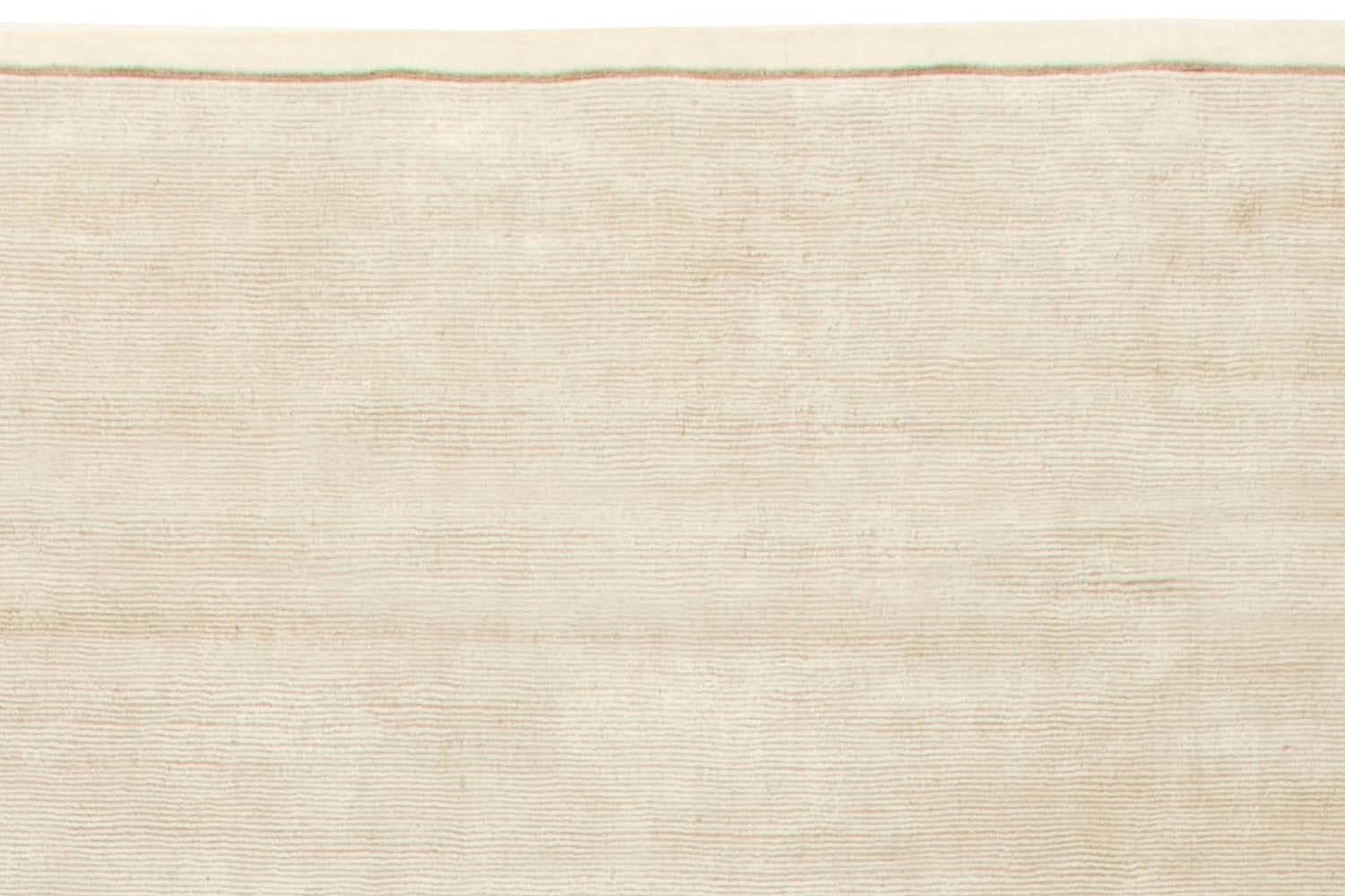 Moderner handgefertigter Teppich aus Seide und Wolle in Übergröße von Doris Leslie Blau (21. Jahrhundert und zeitgenössisch) im Angebot