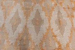 Oversized Modern Kasuri-Inspired Angora Wool Rug by Doris Leslie Blau