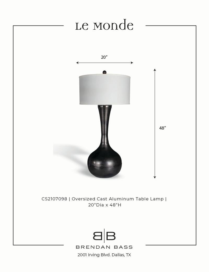Contemporary Oversized Modern Lamp