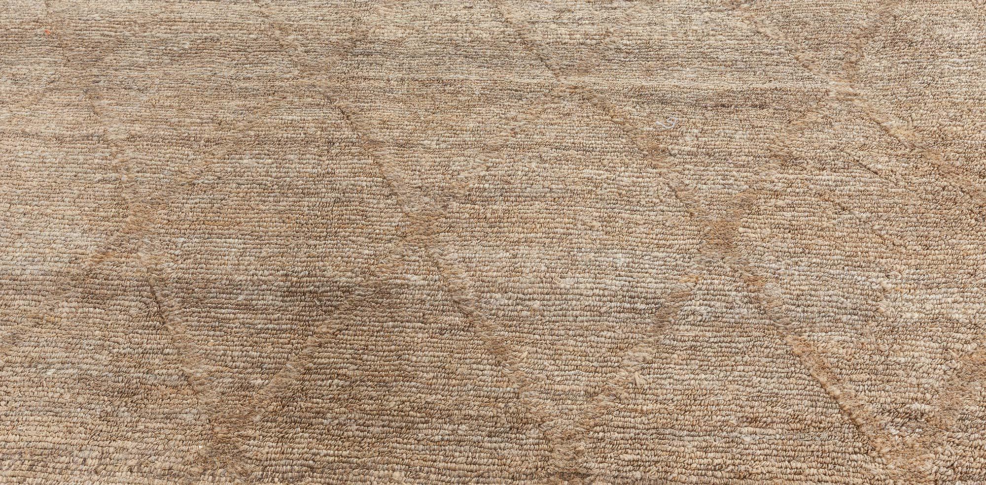 Moderner Flachgewebe-Teppich in Übergröße im marokkanischen Design von Doris Leslie Blau (Handgewebt) im Angebot