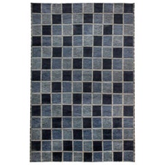 Oversized Modern Swedish Gyllenrutand Design Rug by Doris Leslie Blau