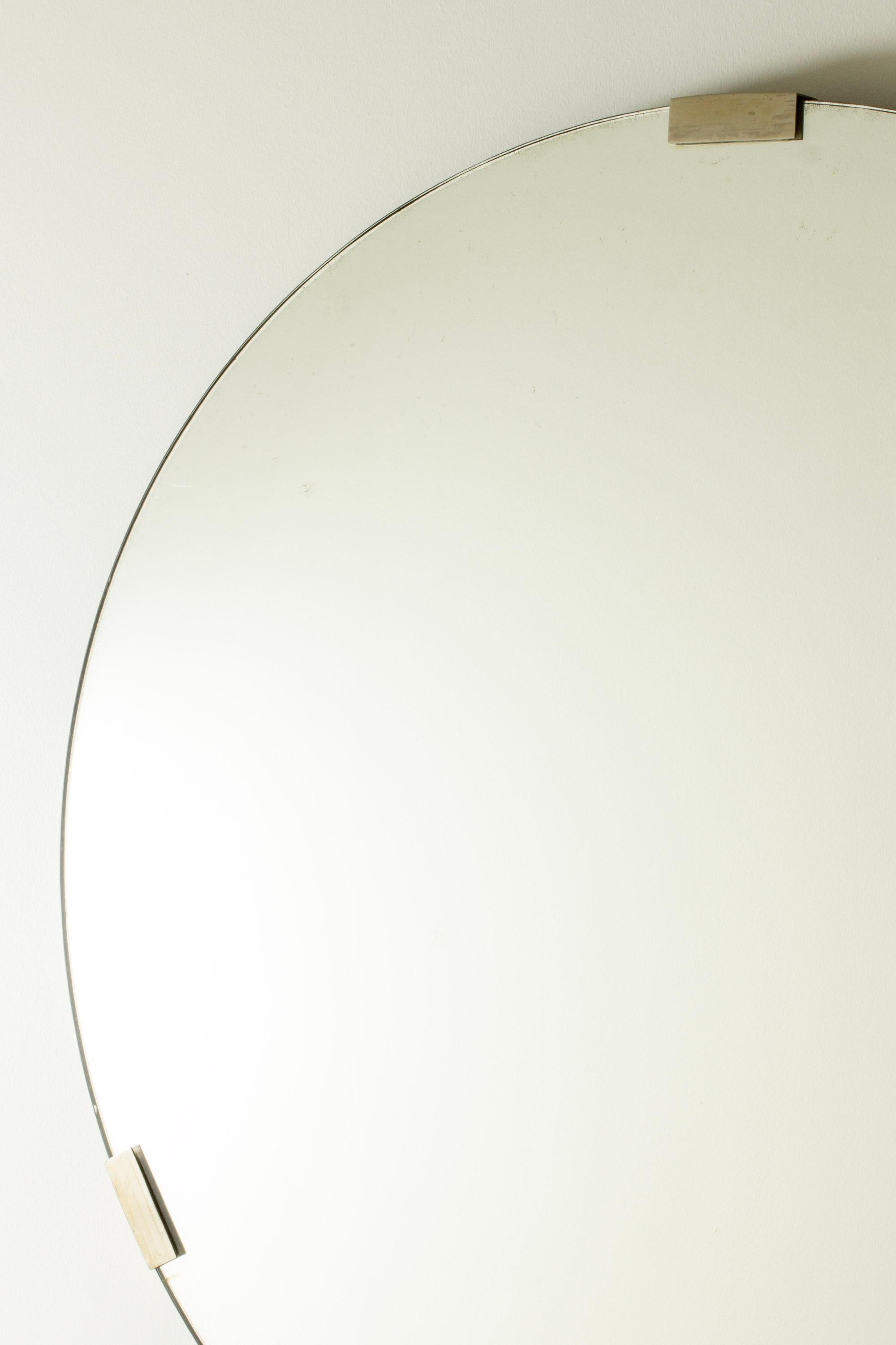 Suédois Miroir mural moderniste surdimensionnécord, Axel Einar Hjorth, Suède, années 1930 en vente