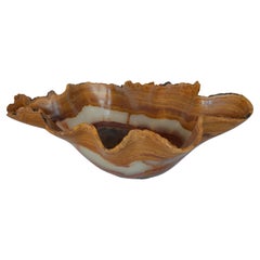 Oversized Onyx Center Bowl, USA, c.1980s