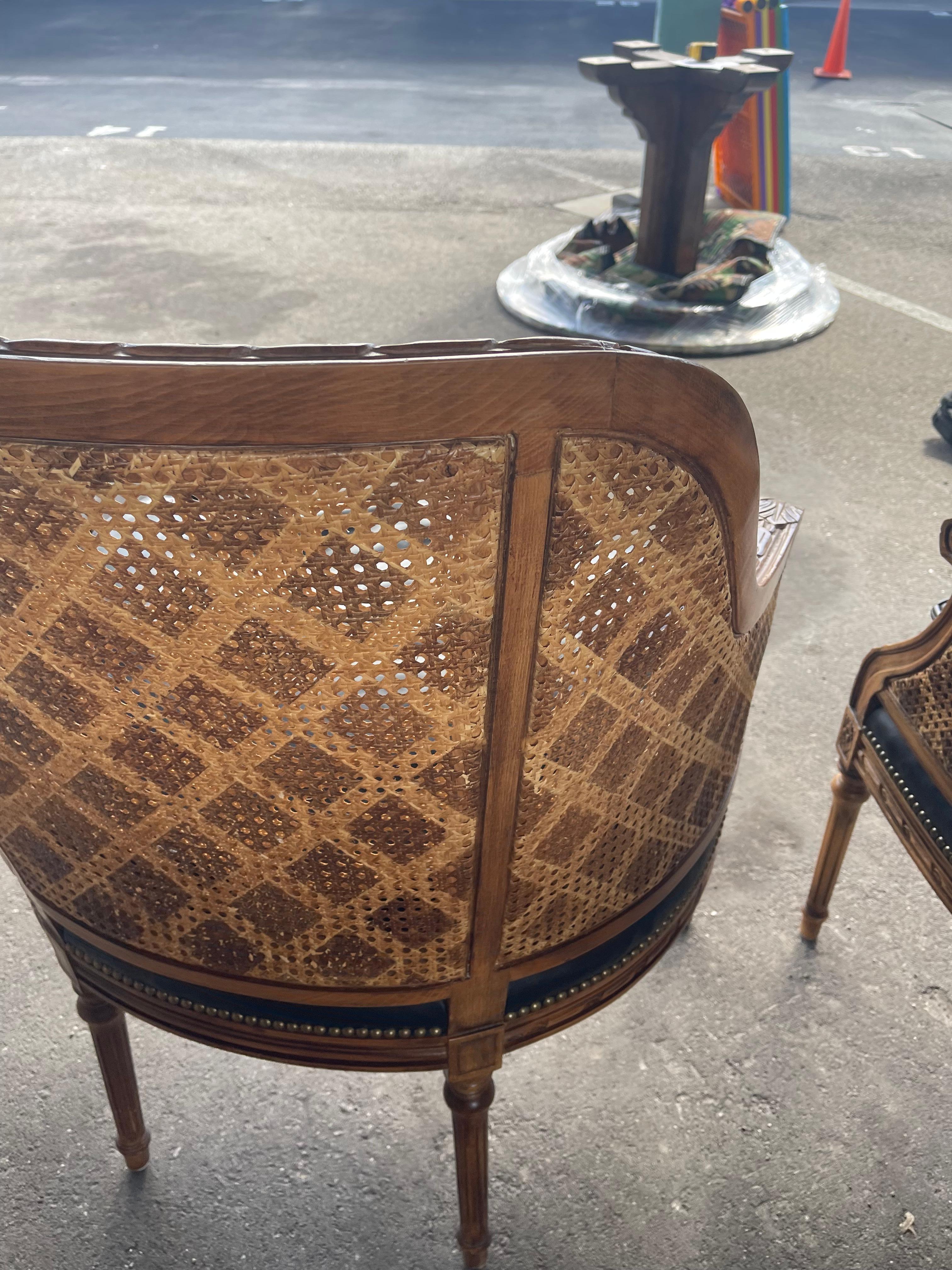 Oversized Pair of Chairs For Sale 6