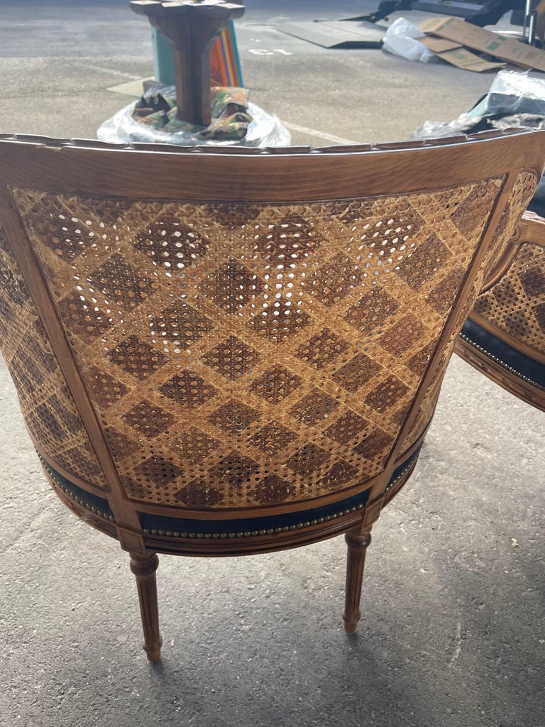 Oversized Pair of Chairs For Sale 7