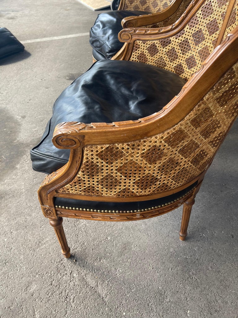 Oversized Pair of Chairs For Sale 9