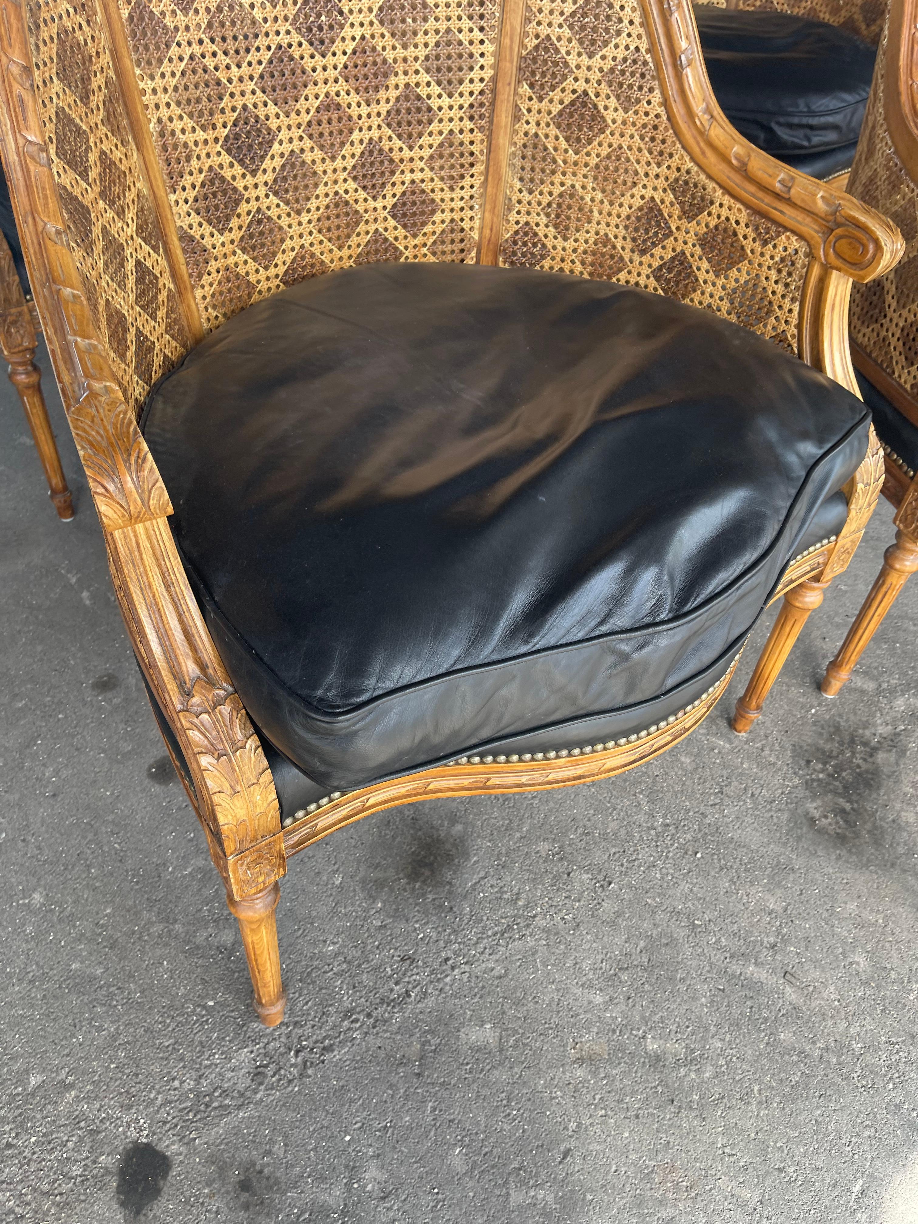 Oversized Pair of Chairs In Good Condition For Sale In Miami, FL