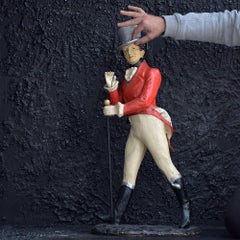 Oversized Papier Mâché Johnnie Walker Whisky English Advertising Figure