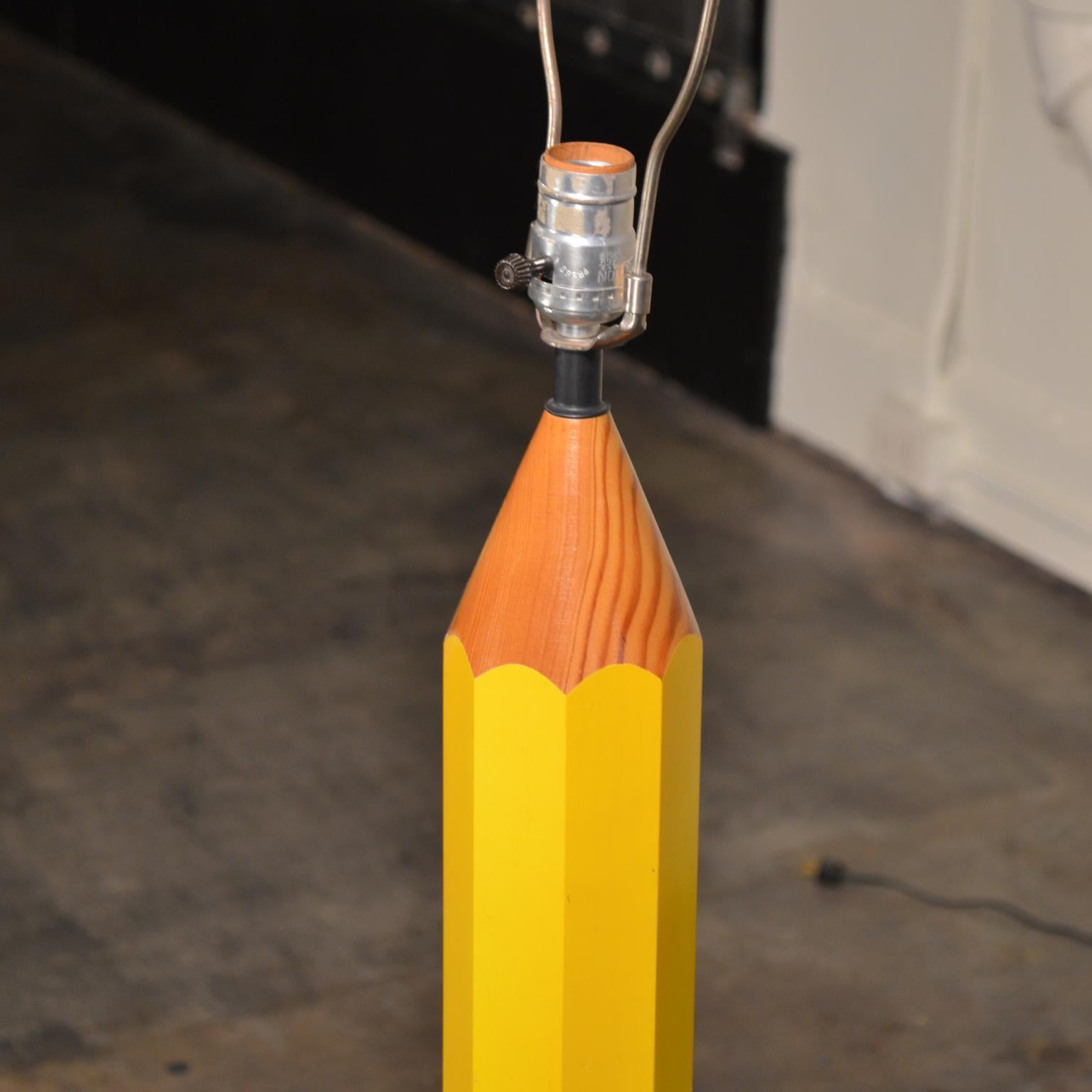 giant pencil lamp