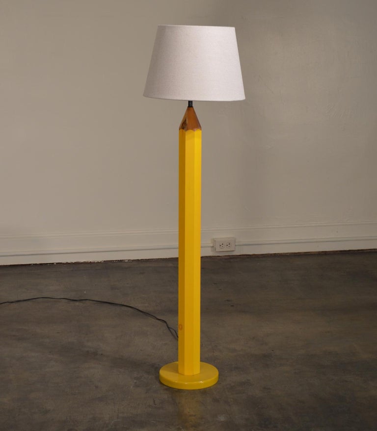 Oversized Pencil Floor Lamp By, Pencil Floor Lamp