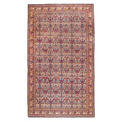 Oversized Persian Mashad Carpet, c. 1900