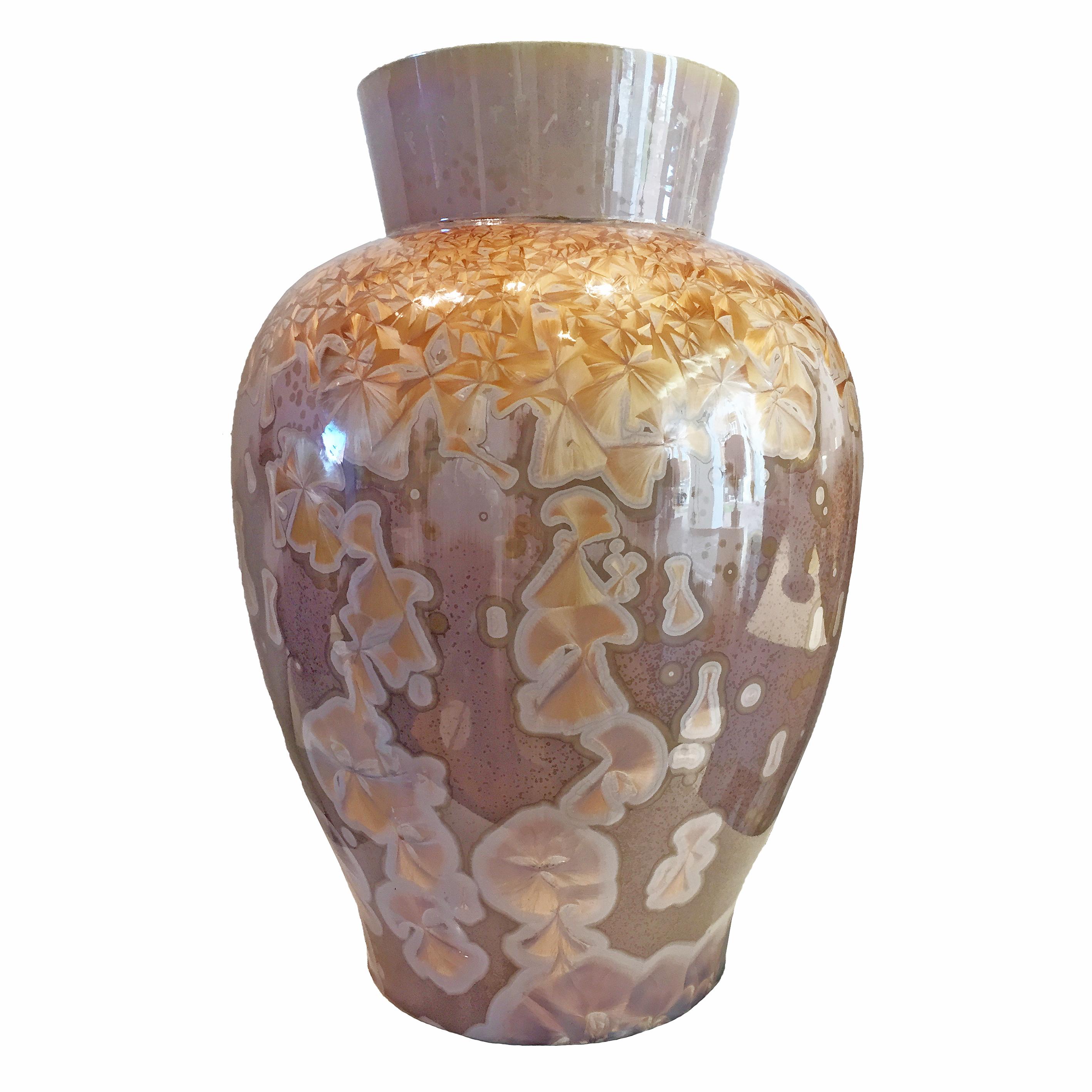 Oversized Porcelain Solitaire Vase, by Furstenberg For Sale at 1stDibs