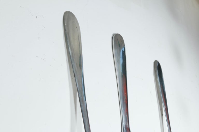 Oversized Set of Kitchen Utensils Wall Decor For Sale at 1stDibs