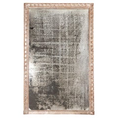 Oversized Silver Gilt Framed Mirror, French 1890s