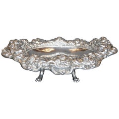 Oversized Sterling Silver Centre Serving Dish