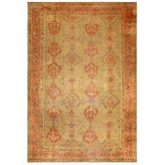 Nazmiyal Collection Antique Turkish Oushak Rug. Size: 16 ft 3 in x 24 ft 7 in 