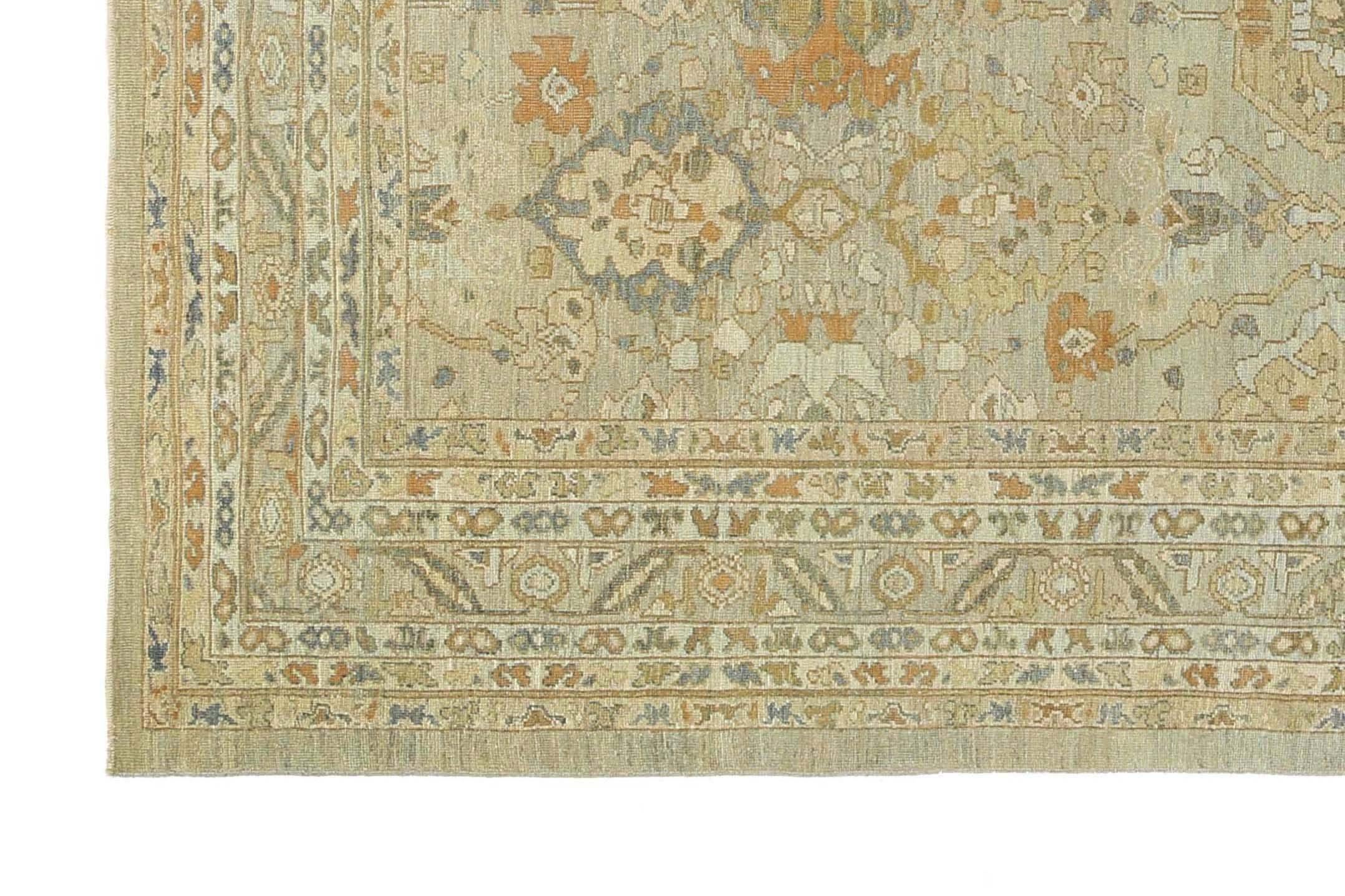 Oversized Turkish Sultanabad Rug For Sale 6