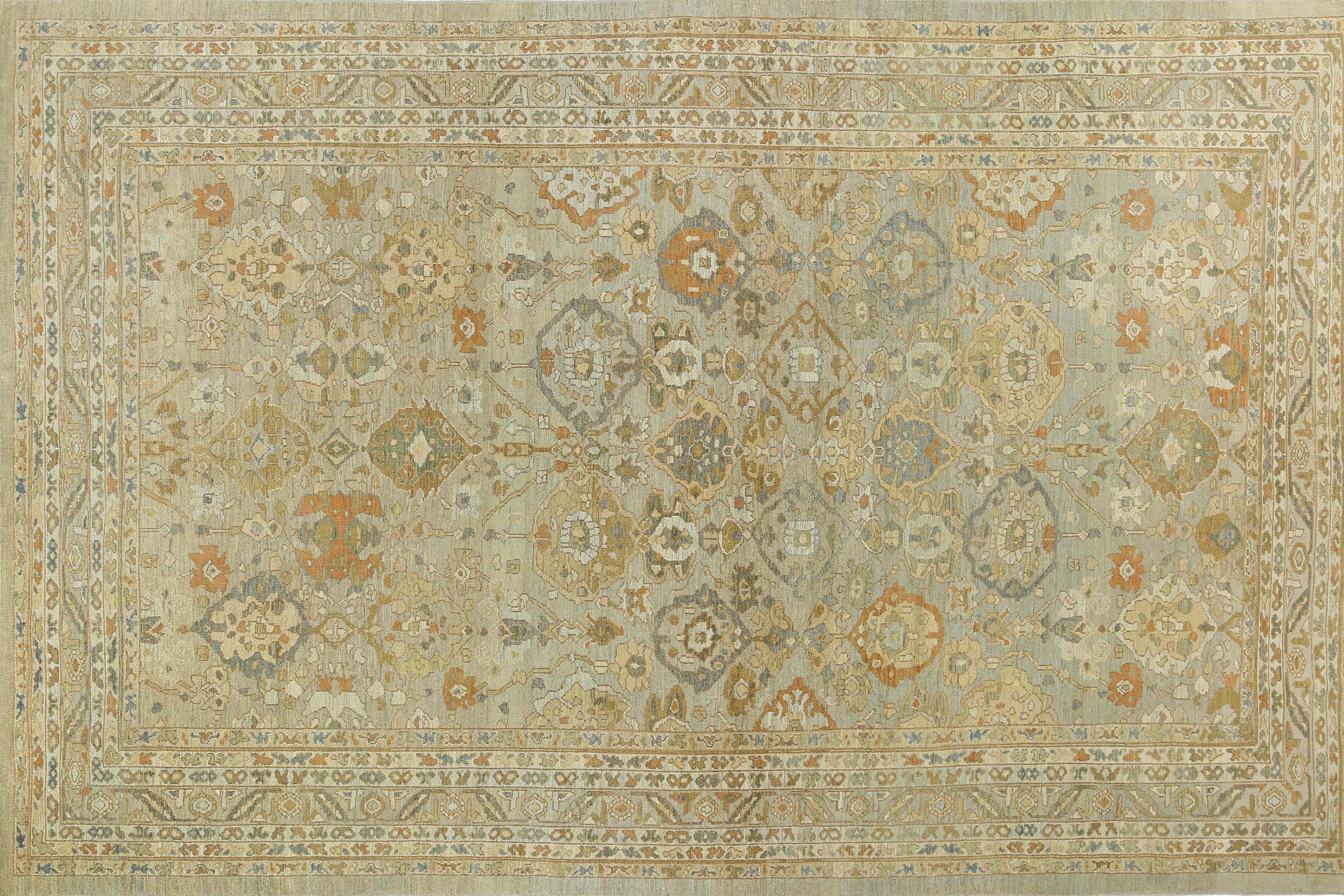 Oversized Turkish Sultanabad Rug For Sale 2