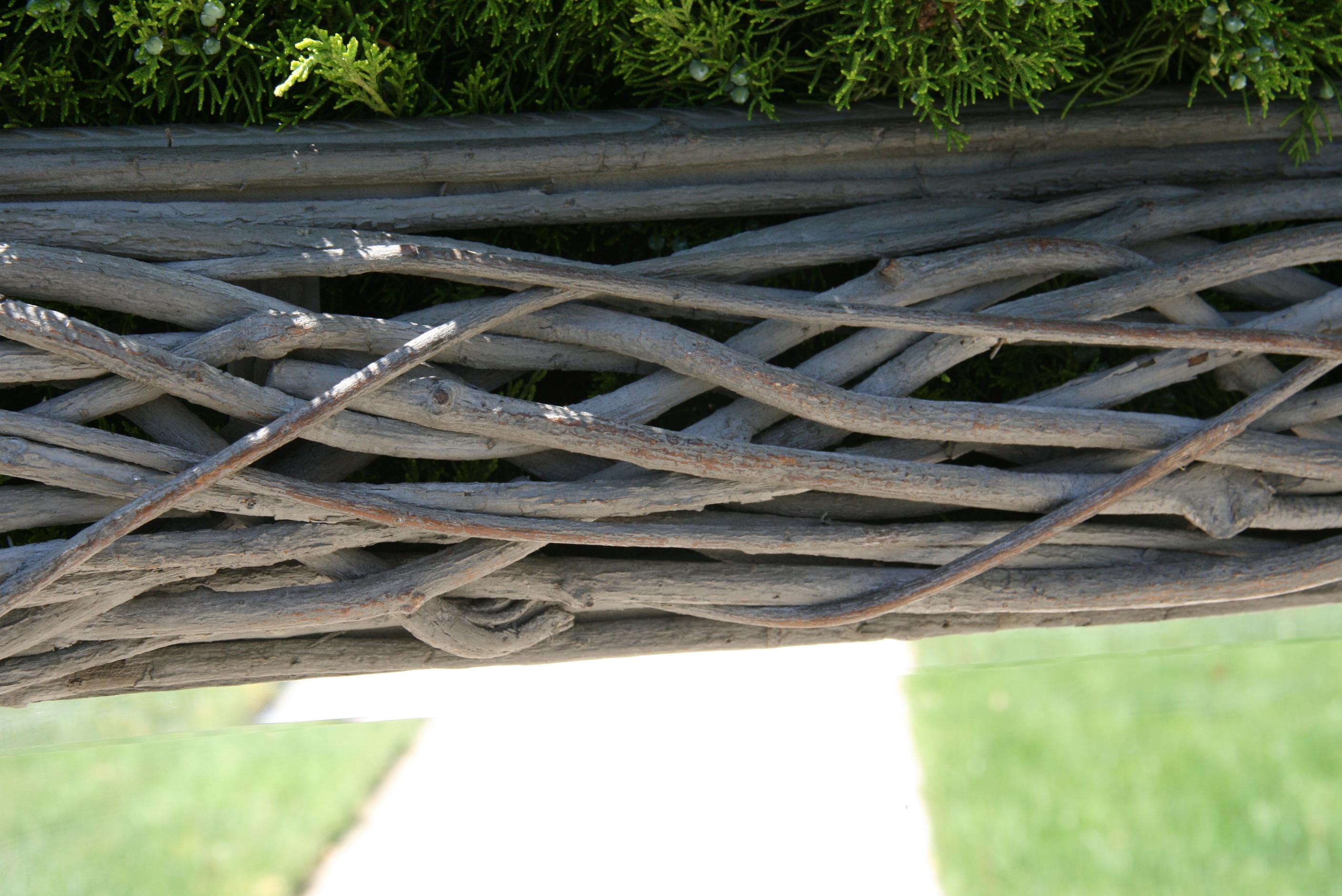 Specchio Twig oversize con vetro smussato in vendita 1