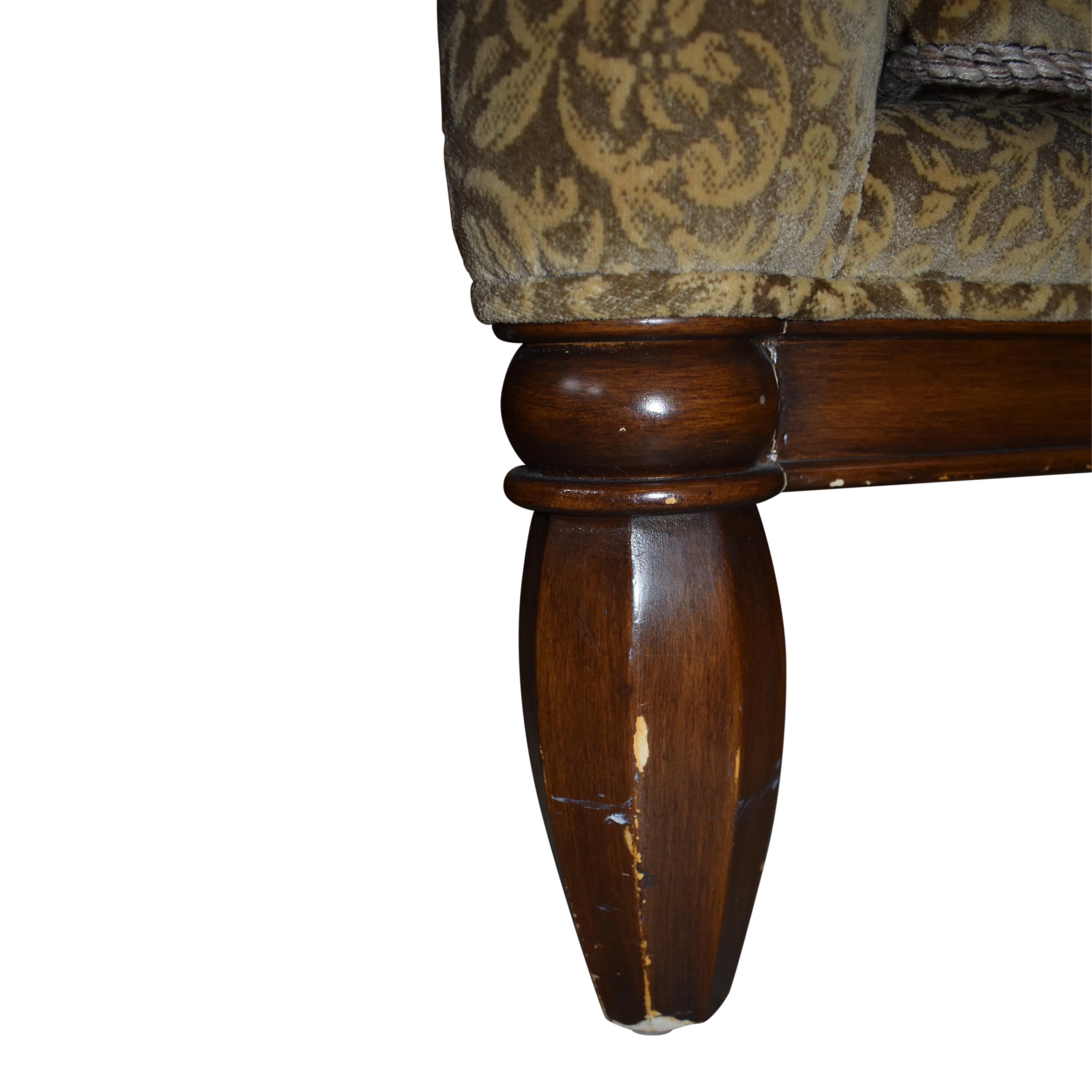Fauteuils surdimensionnés et tapissés de Gina B, ensemble de deux. en vente 1