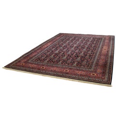 Oversized Vintage Karastan Kirman Oriental Wool Rug with Allover Pattern C1950