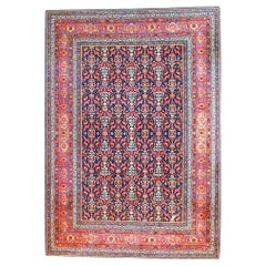 Oversized Vintage Karastan Kirman Oriental Wool Rug with Allover Pattern C1950