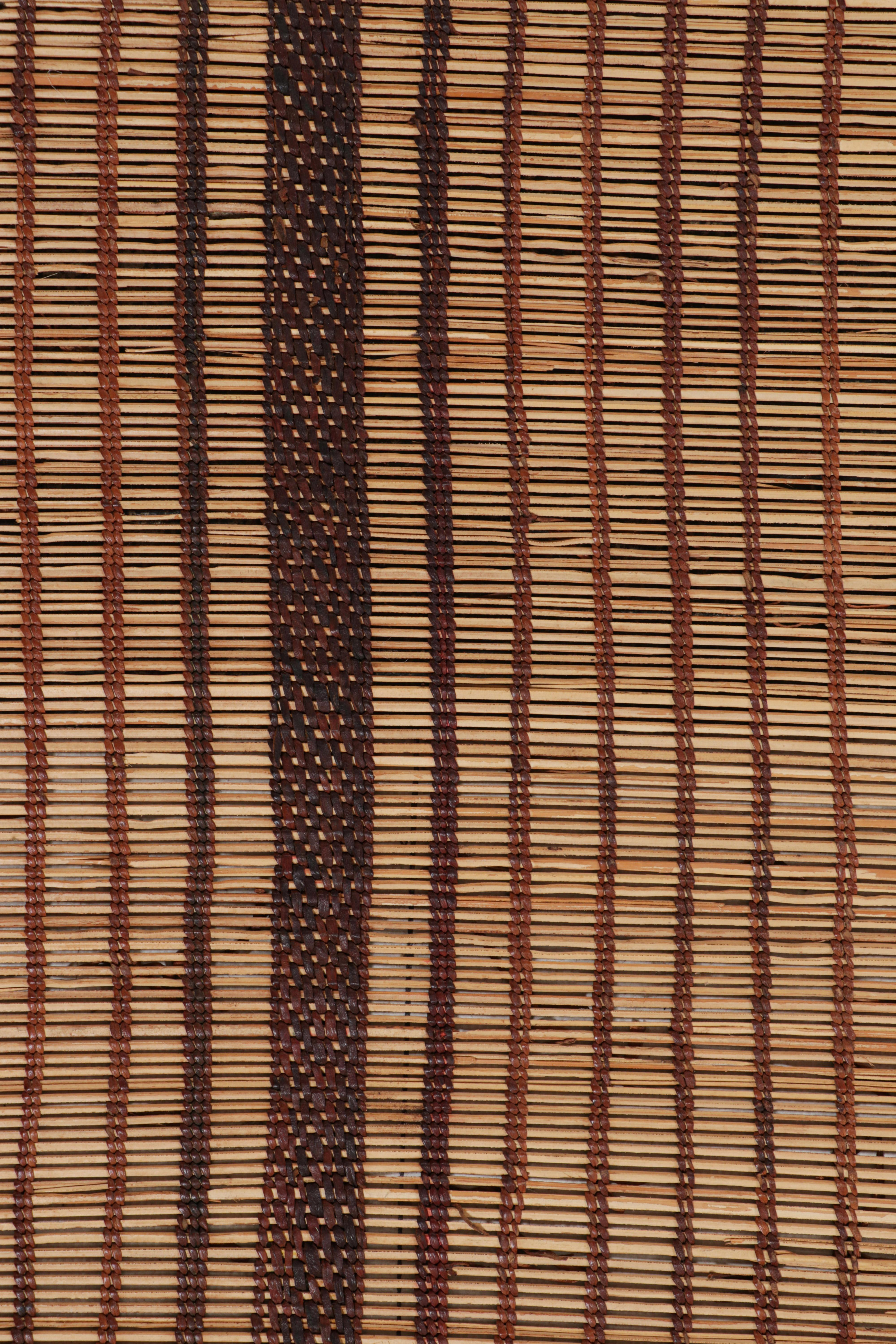 Alfombra Tuareg Vintage Marroquí de Gran Tamaño, con Rayas Geométricas, de Rug & Kilim en venta 1