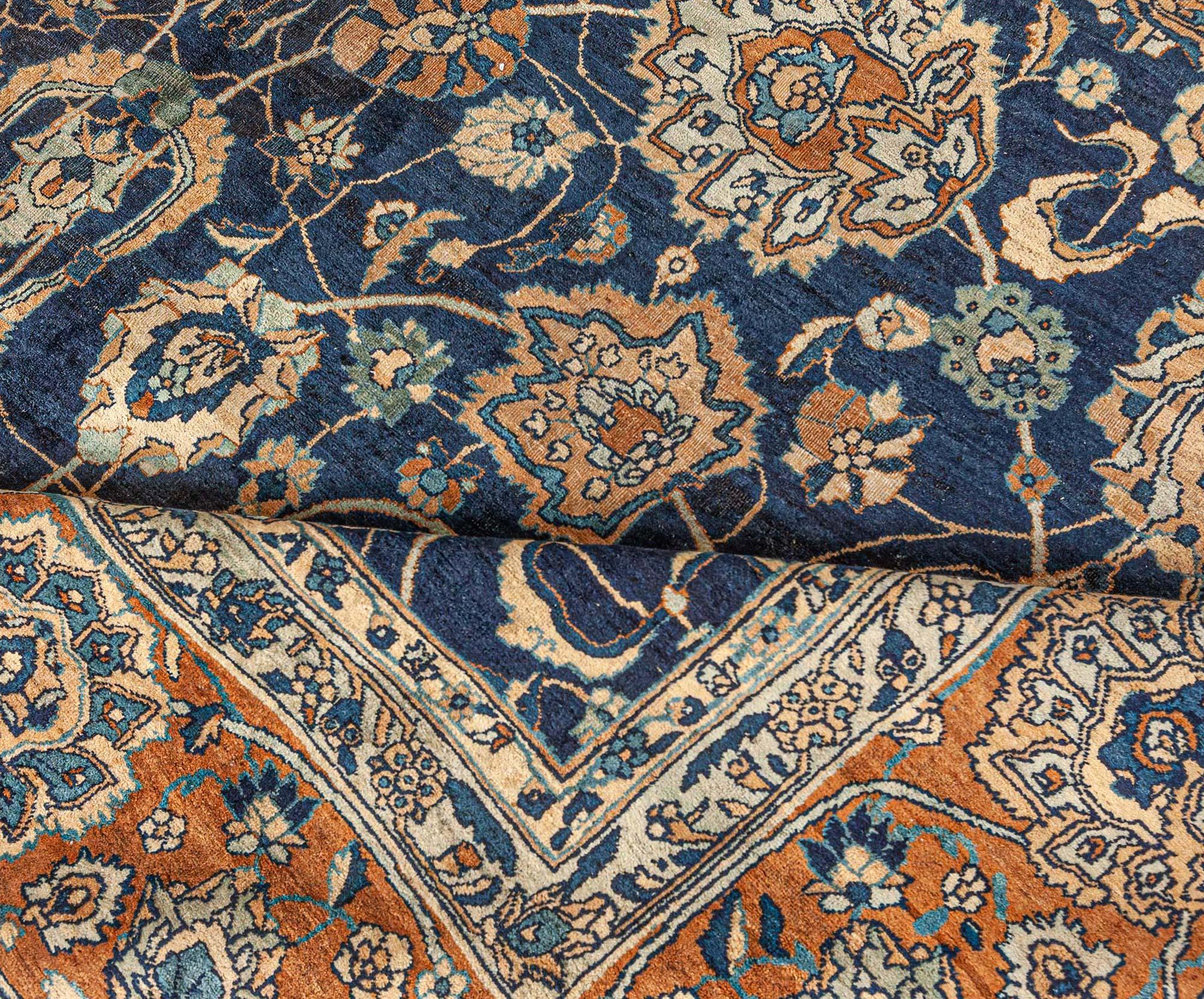 XX secolo Doris Leslie Blau Tappeto in lana persiano Tabriz fatto a mano oversize in vendita