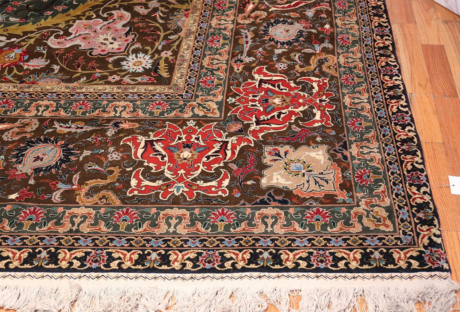 Oversized Vintage Persian Tabriz Rug Size 16 Ft 2 In X 23 Ft 4 93 M X 7 01 M For Sale At 1stdibs