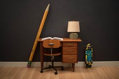 Oversized Vintage Pop Art Pencil