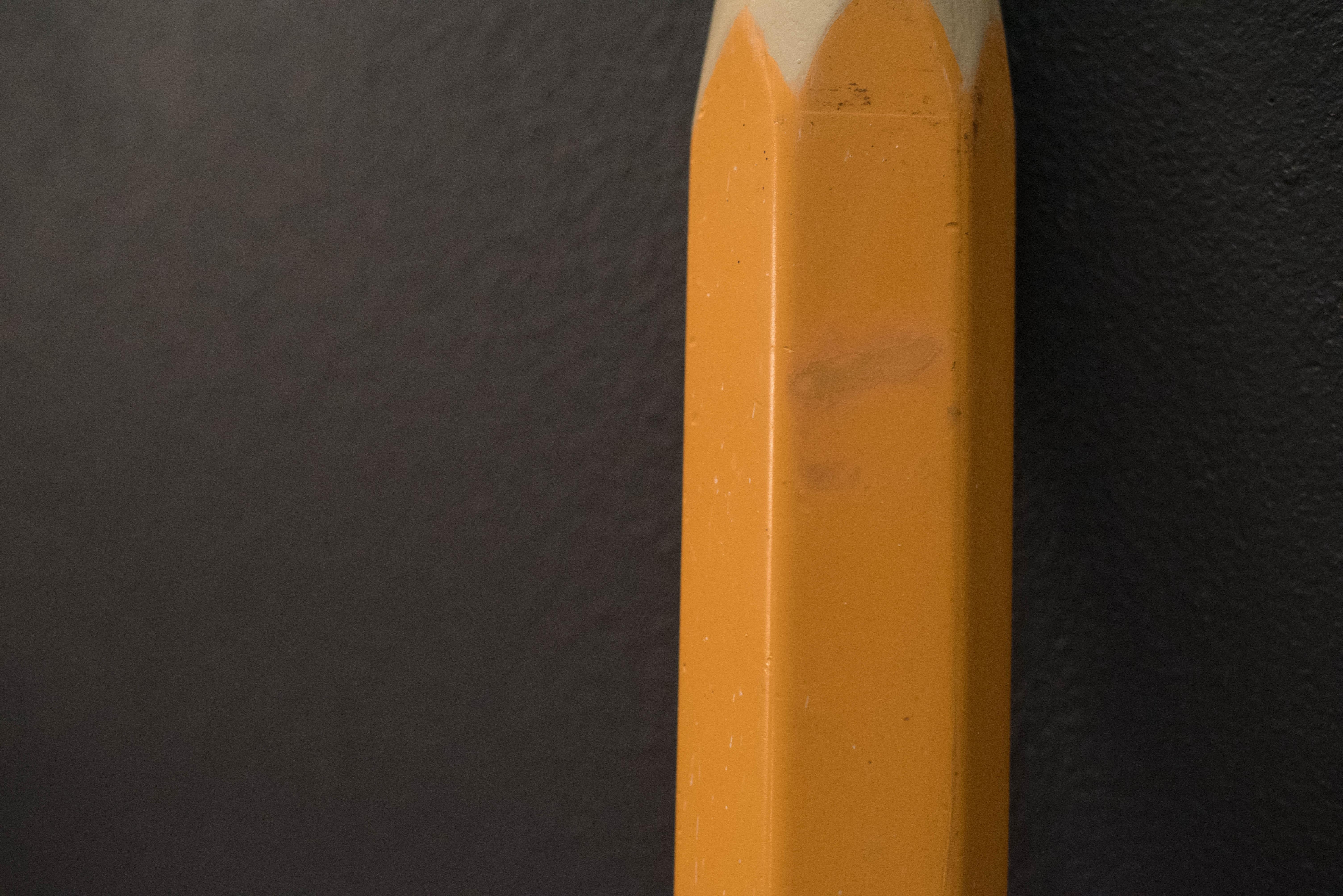 American Oversized Vintage Pop Art Pencil