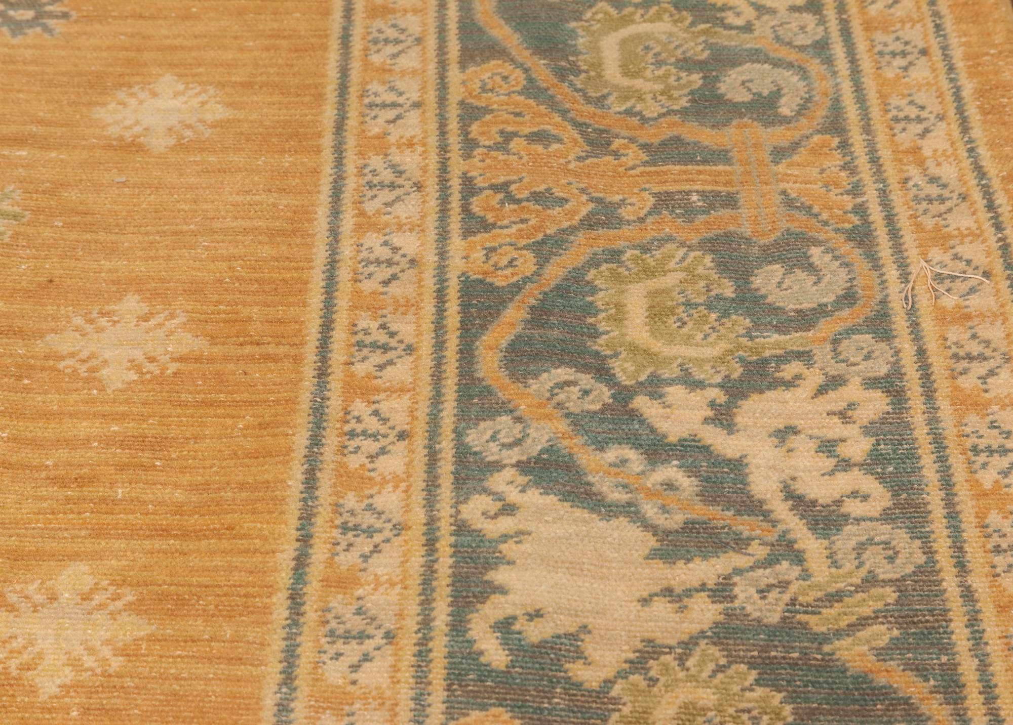 Doris Leslie Blau Oversized Vintage Spanish Cuenca Rug In Good Condition For Sale In New York, NY