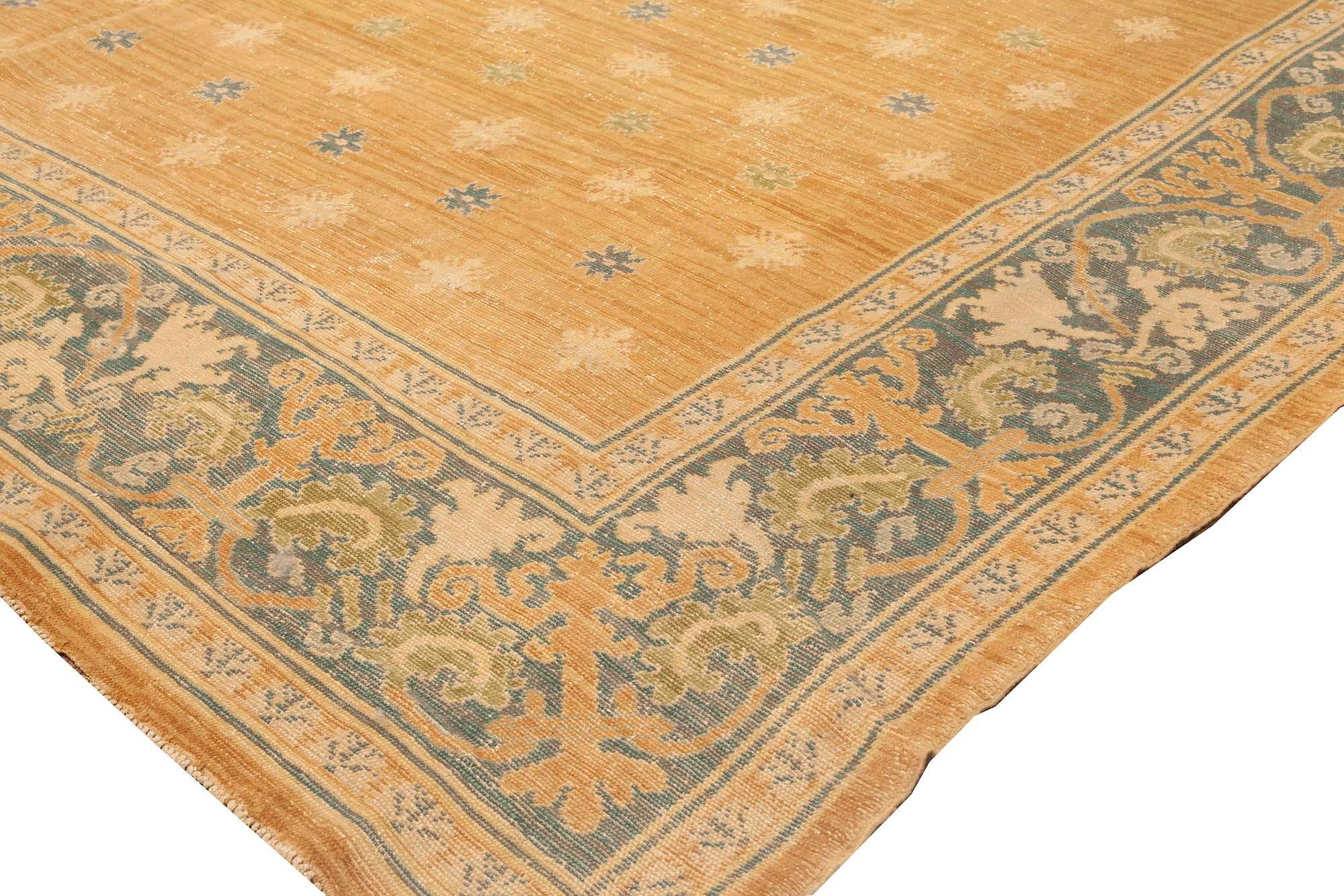 20th Century Doris Leslie Blau Oversized Vintage Spanish Cuenca Rug For Sale