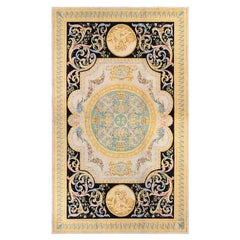 Oversized Vintage Spanish Savonnerie Rug Doris Leslie Blau