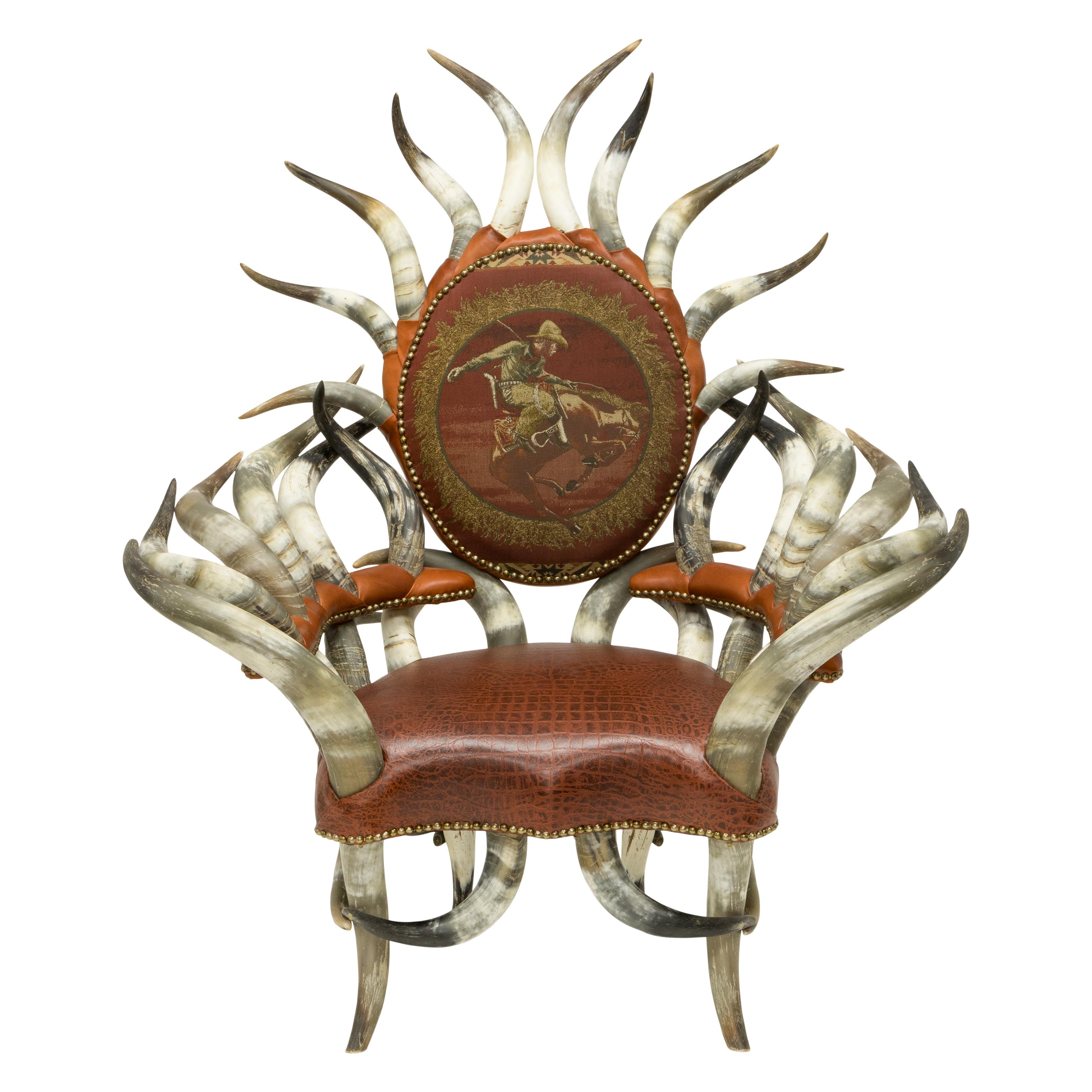 bull horn chair