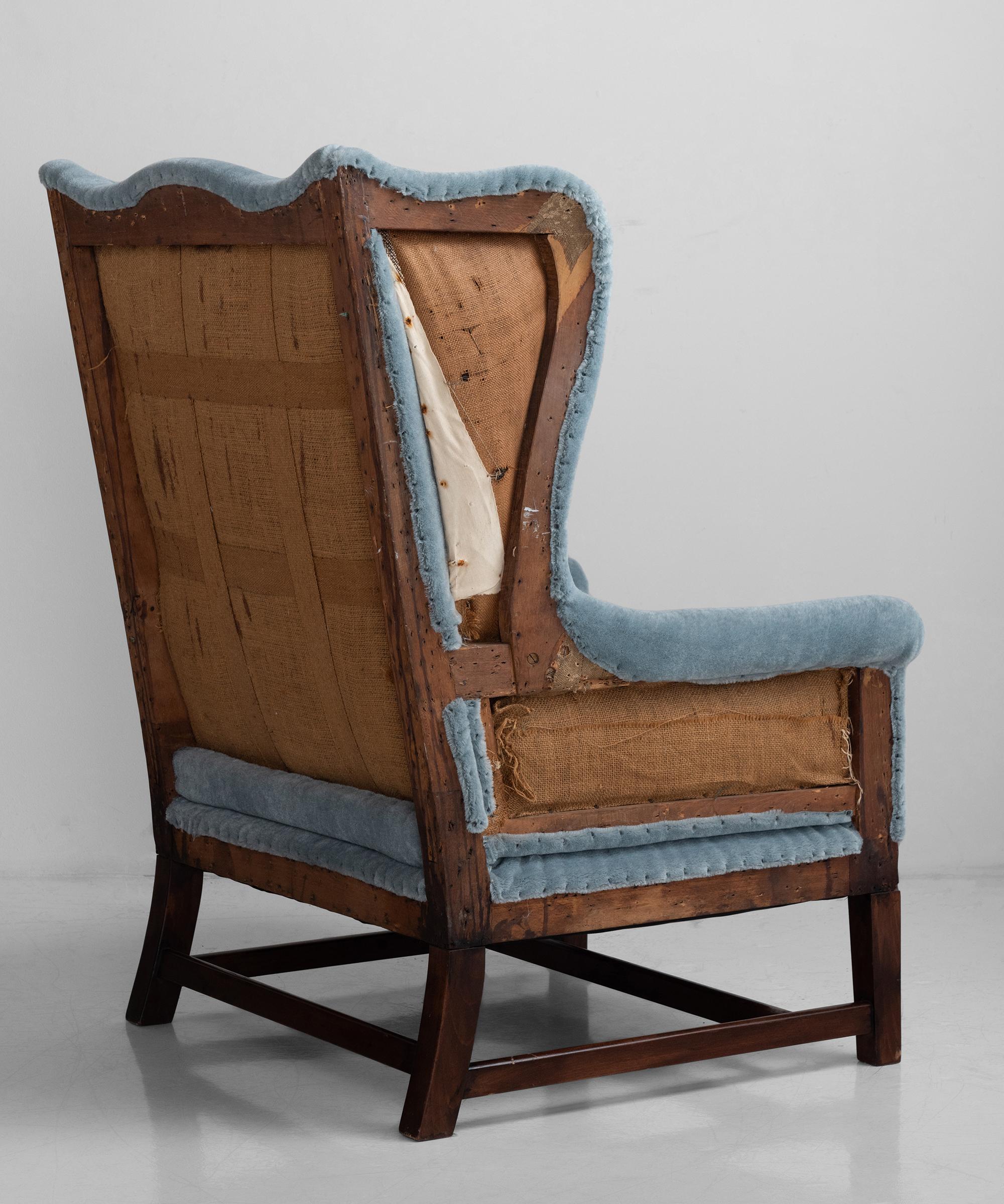oversize wingback chair