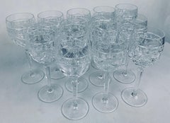 Waterford Crystal Wines in the Overture Pattern-Set of Twelve