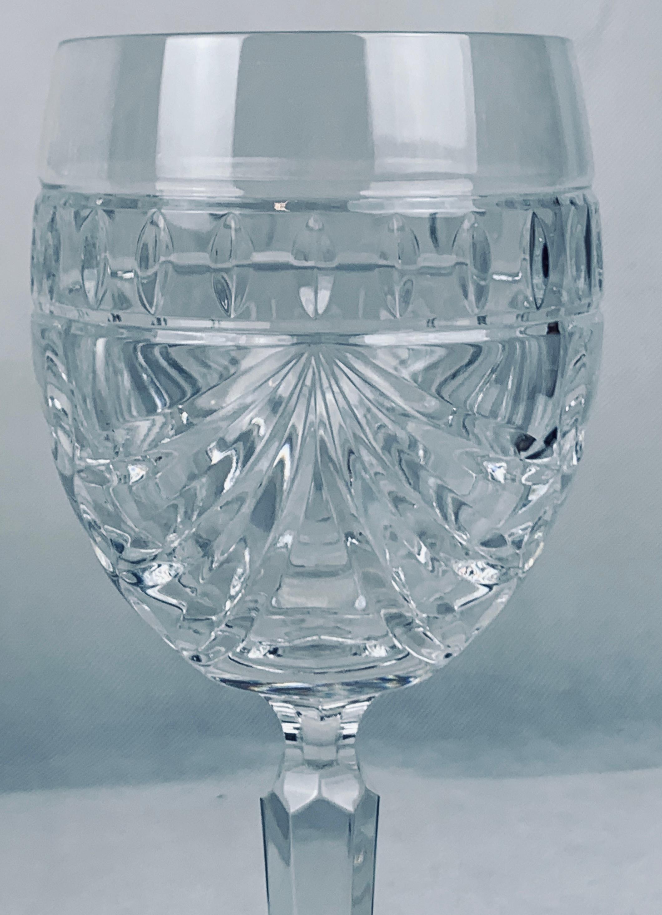 waterford wine glass patterns
