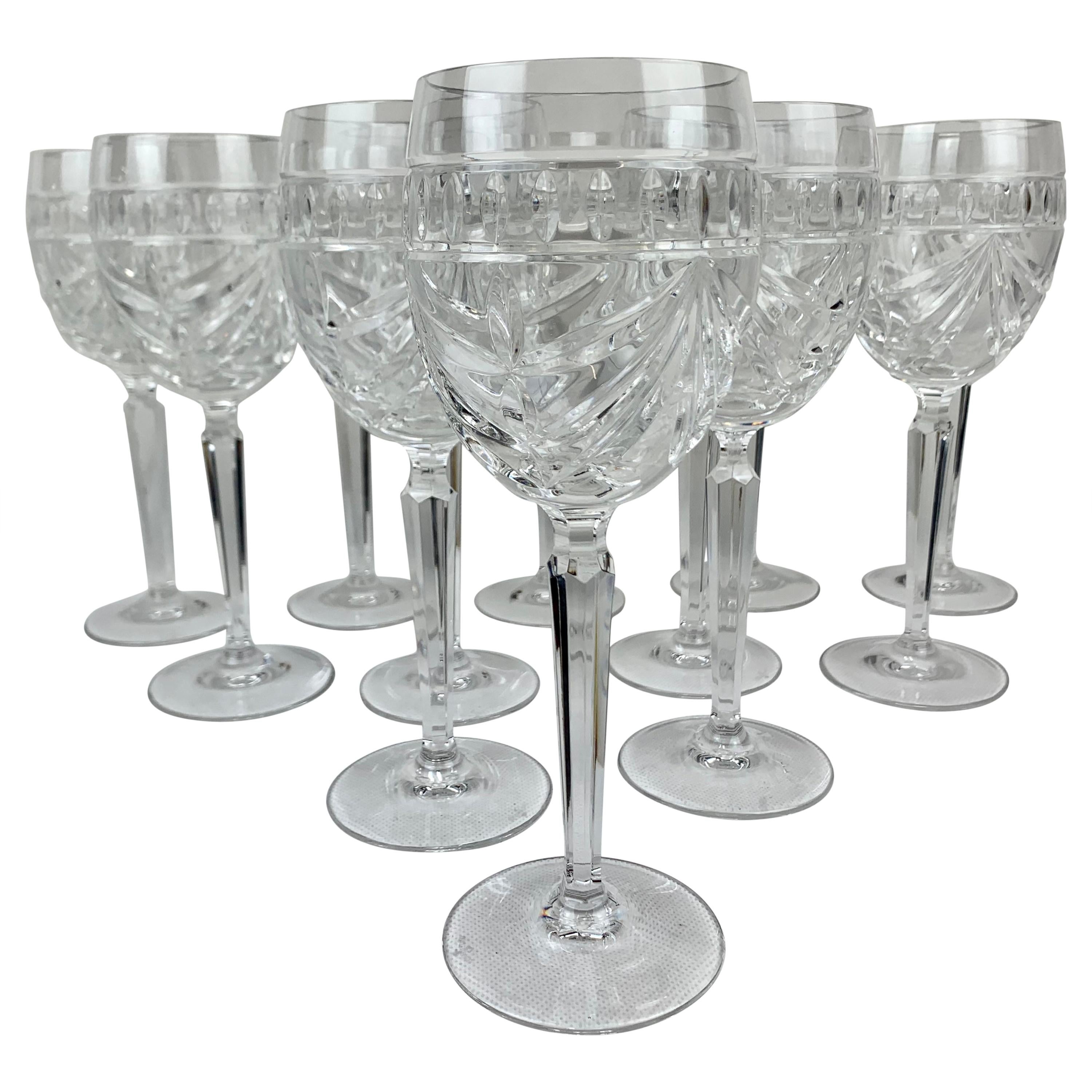 Overture Crystal Wines by Waterford,  8.5" H-Set of 12 