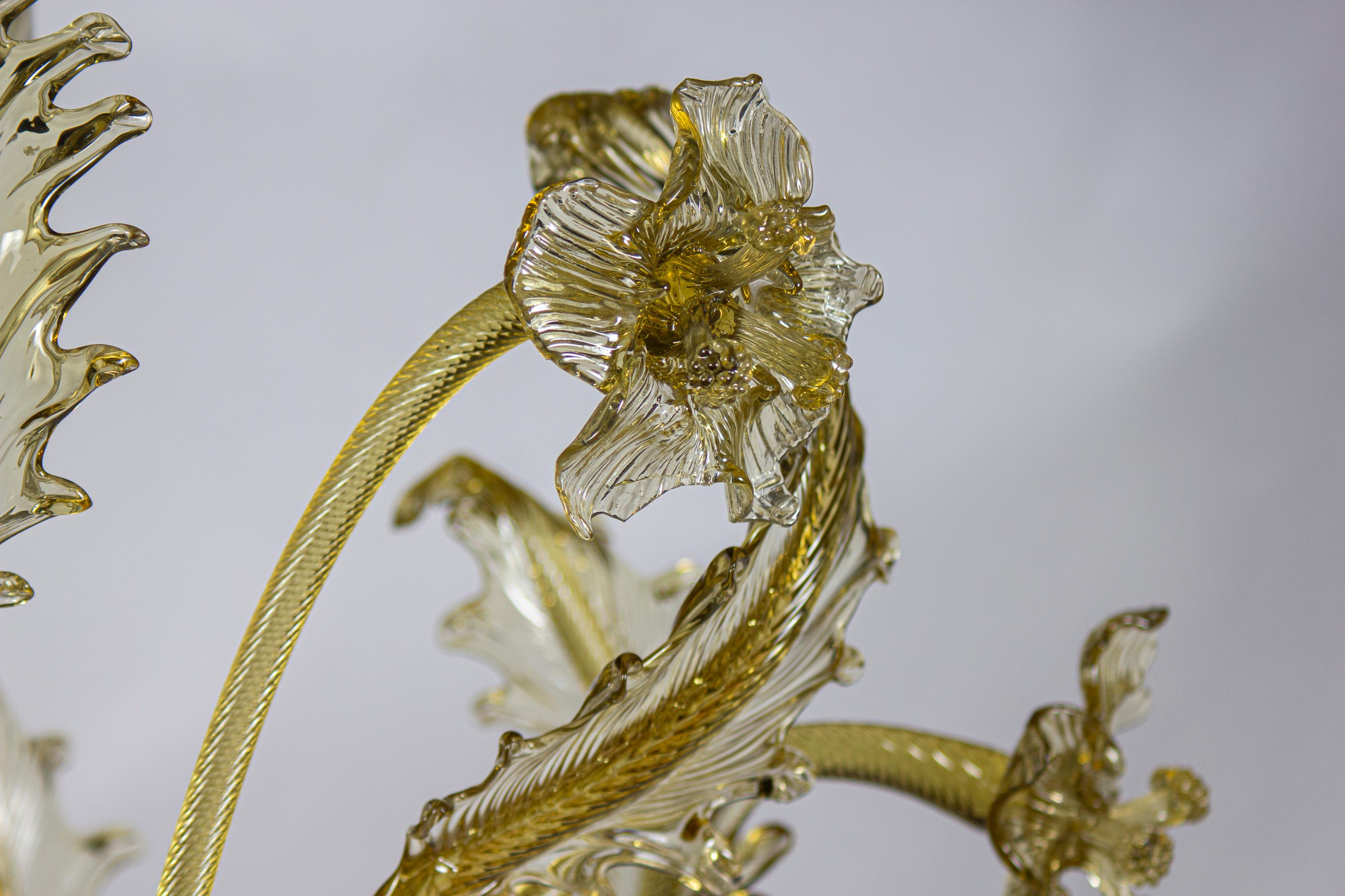 Overwhelming Murano Chandelier by Barovier & Toso, 1960s For Sale 5