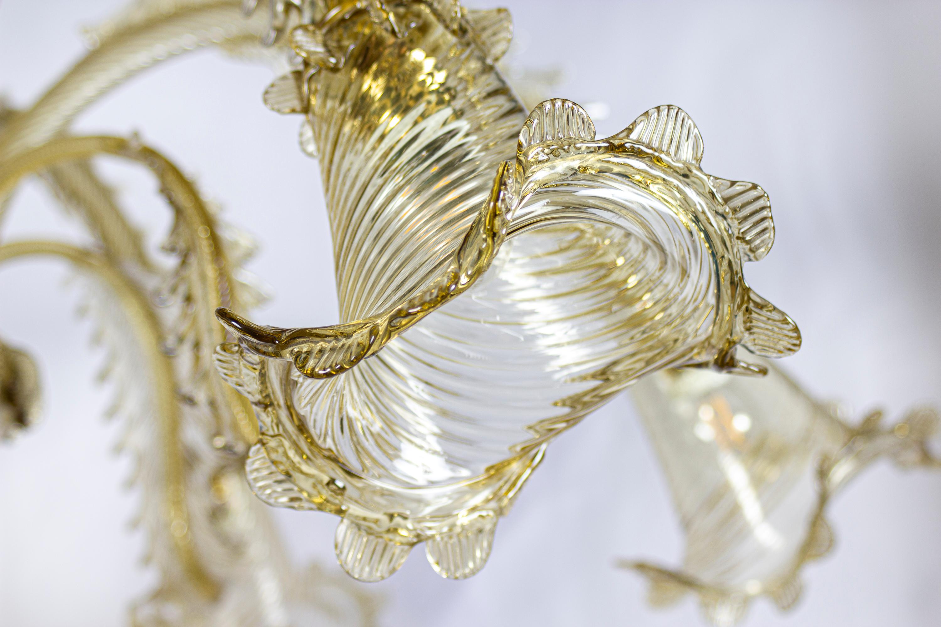 Overwhelming Murano Chandelier by Barovier & Toso, 1960s For Sale 6