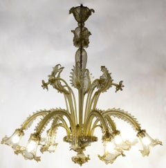 Overwhelming Murano Chandelier by Barovier & Toso, 1960s