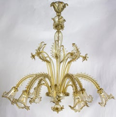 Overwhelming Murano Chandelier by Barovier & Toso, 1960s