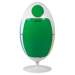 ABS blanc ABS poubelle ami 54L