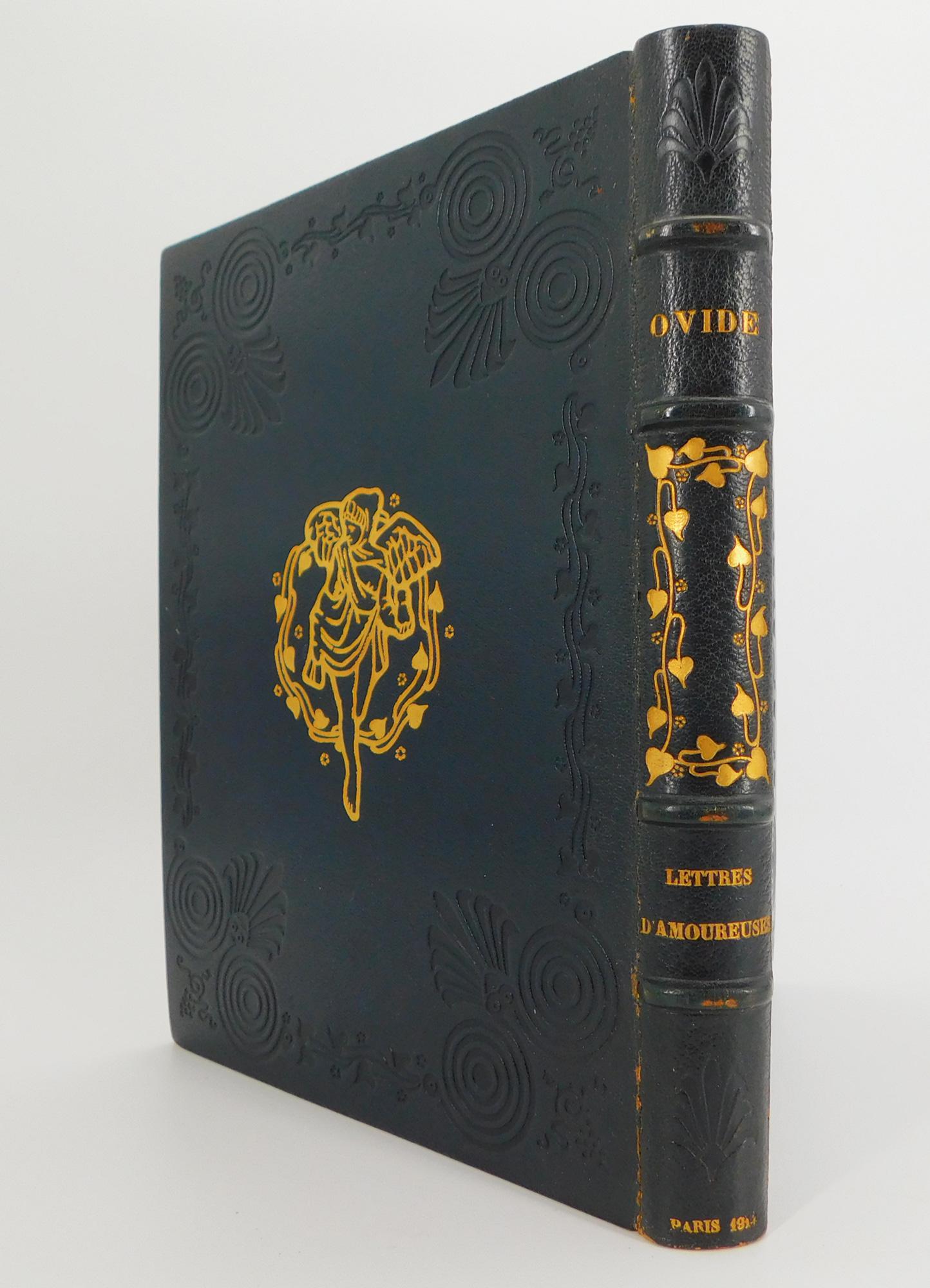 Ovid, Lettres Des Amoureuses, Art Nouveau Illustrations, Binding by R. Kieffer For Sale 3